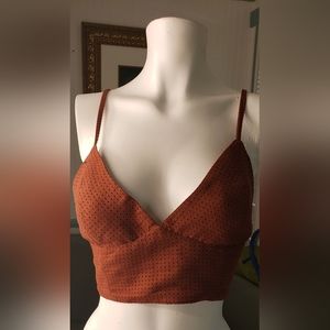 Earthbound Suede-Inspired Crop Top